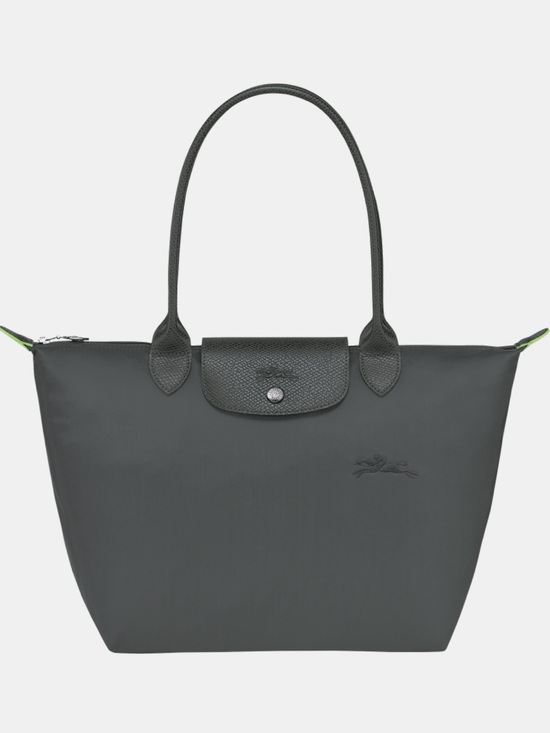 Longchamp Handbags - NWT Longchamp Le Pliage Green Line Large Nylon Tote Bag in Graphite